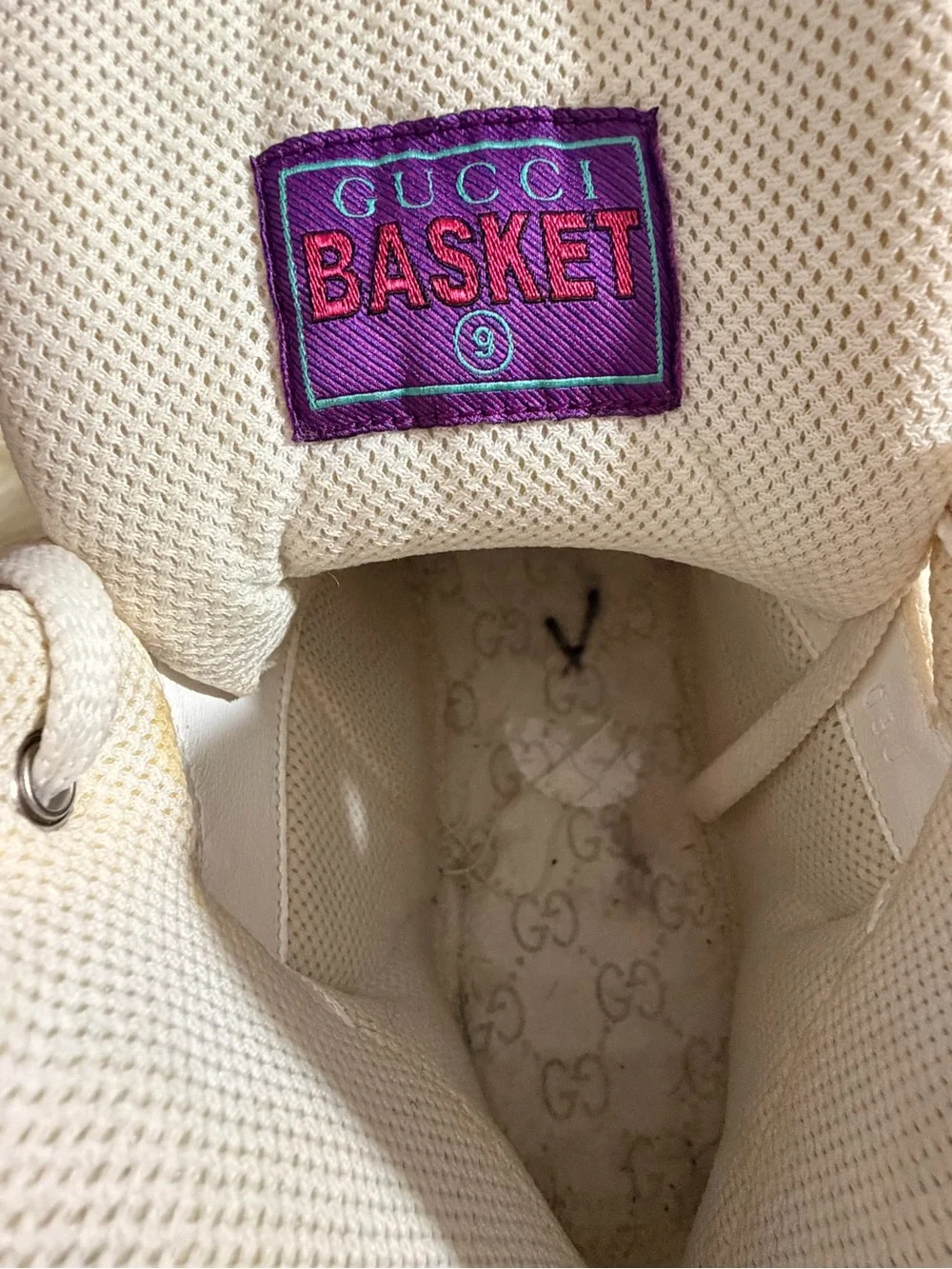 Gucci authentic basket